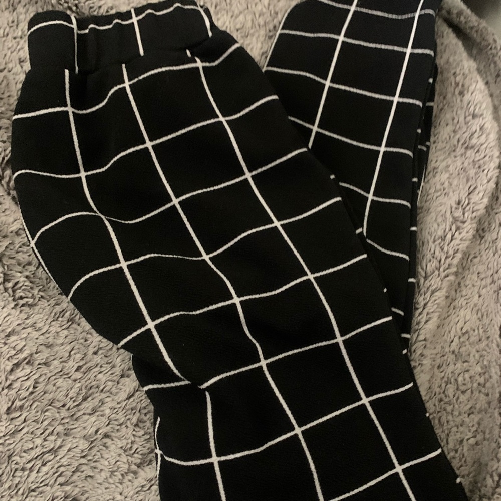 Shein Grid pants